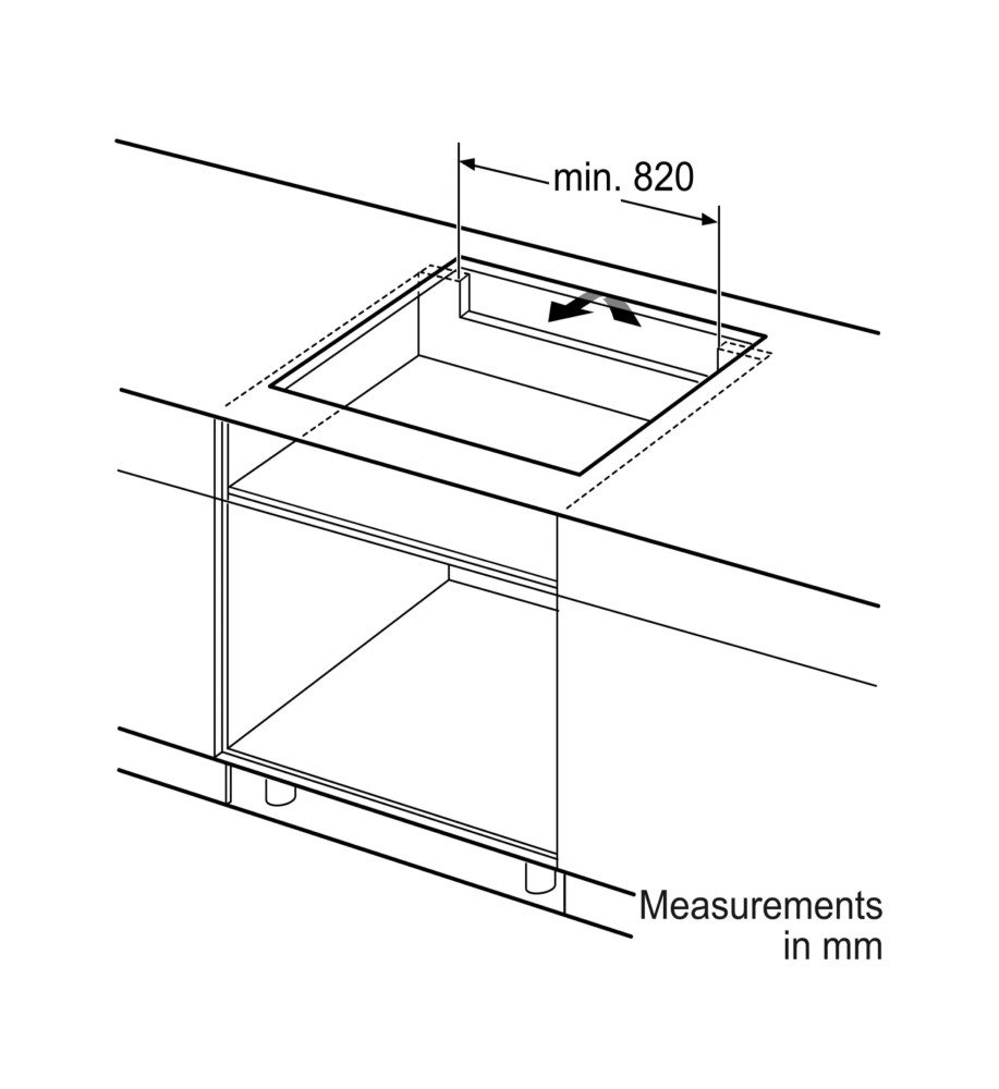 Bosch PIV975DC1E Series 8 Induction cooktop 90 cm Kitchen And Beyond