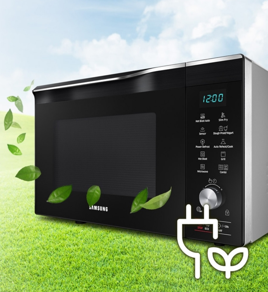 Samsung 32 Liters MC32K7055CK Convection Microwave Oven, RAPID DEFROST