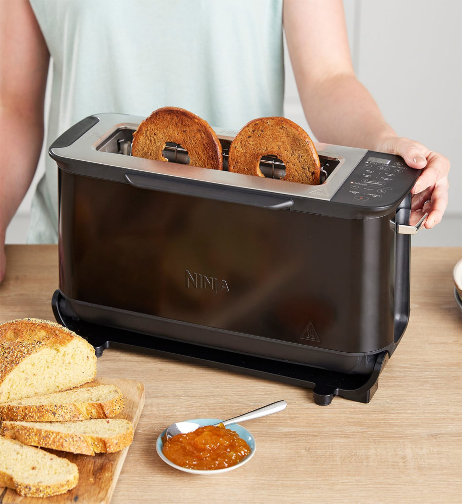 Ninja Foodi 3-in-1 Toaster, Grill & Panini Press [Black] ST200UK - Kitchen  And Beyond