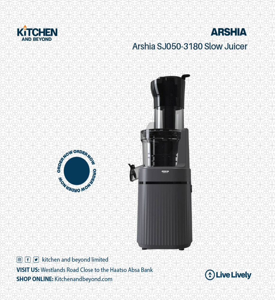 ARSHIA slow juicer, cold press juicer Kitchen And Beyond