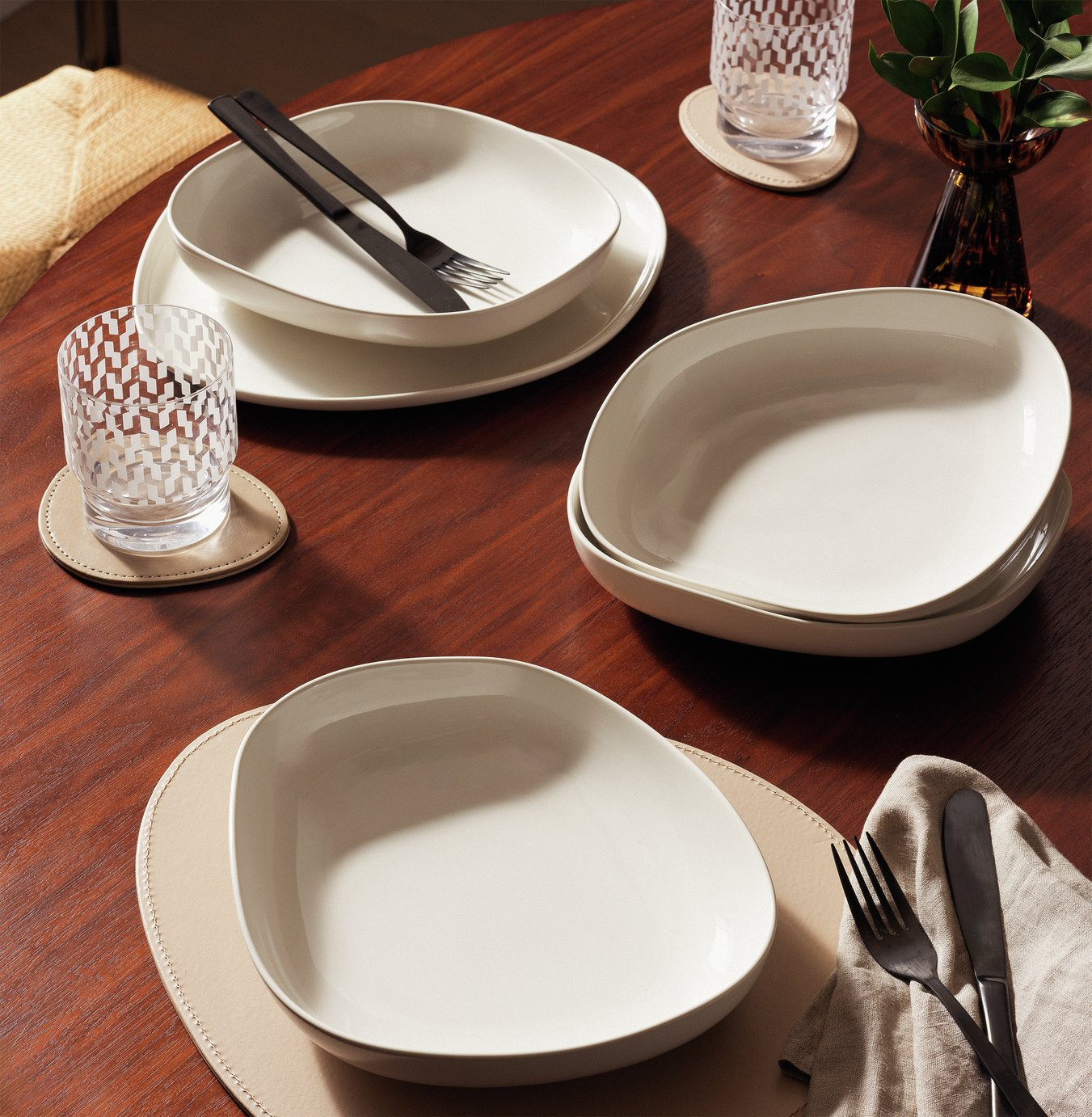 Habitat x Scion 4 Piece Stoneware Server Bowls