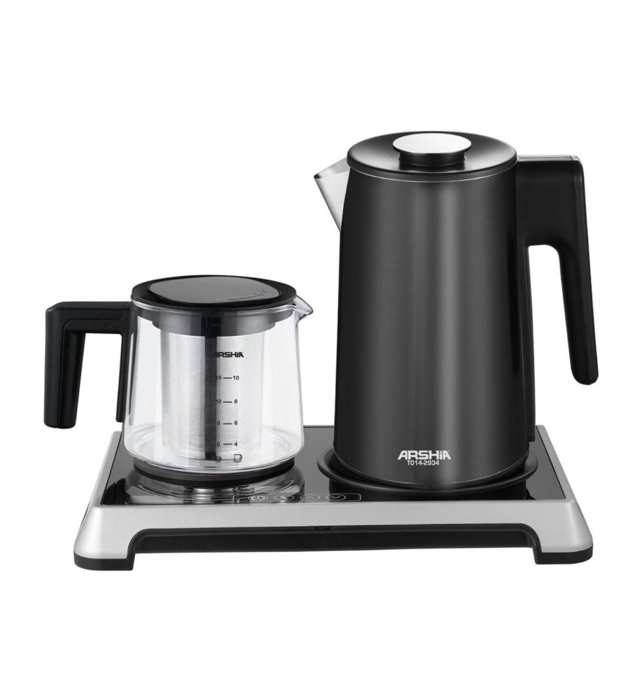 ARSHIA AVANCE T014 ONE-TOUCH TRAY KETTLE AND TEA MAKER -