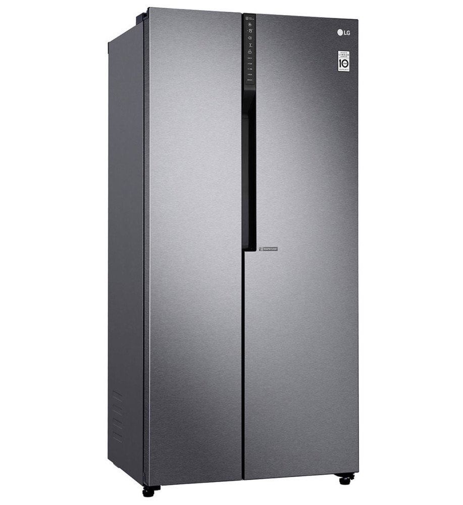 LG 679 Ltr Fridge, Inverter Linear Compressor, Multi Air Flow, Multi Digital Sensors, Express Freezing, Smart Diagnosis™, Side by Side Refrigerator