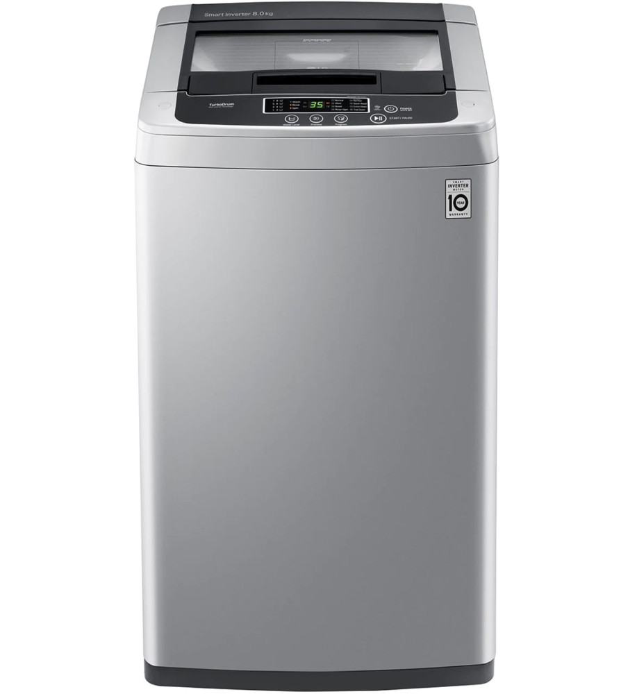 LG Top Load Washer, 9 Kg, MFS Color, Smart Inverter Control, TurboDrum™, Smart Diagnosis™ T9585NDHVH