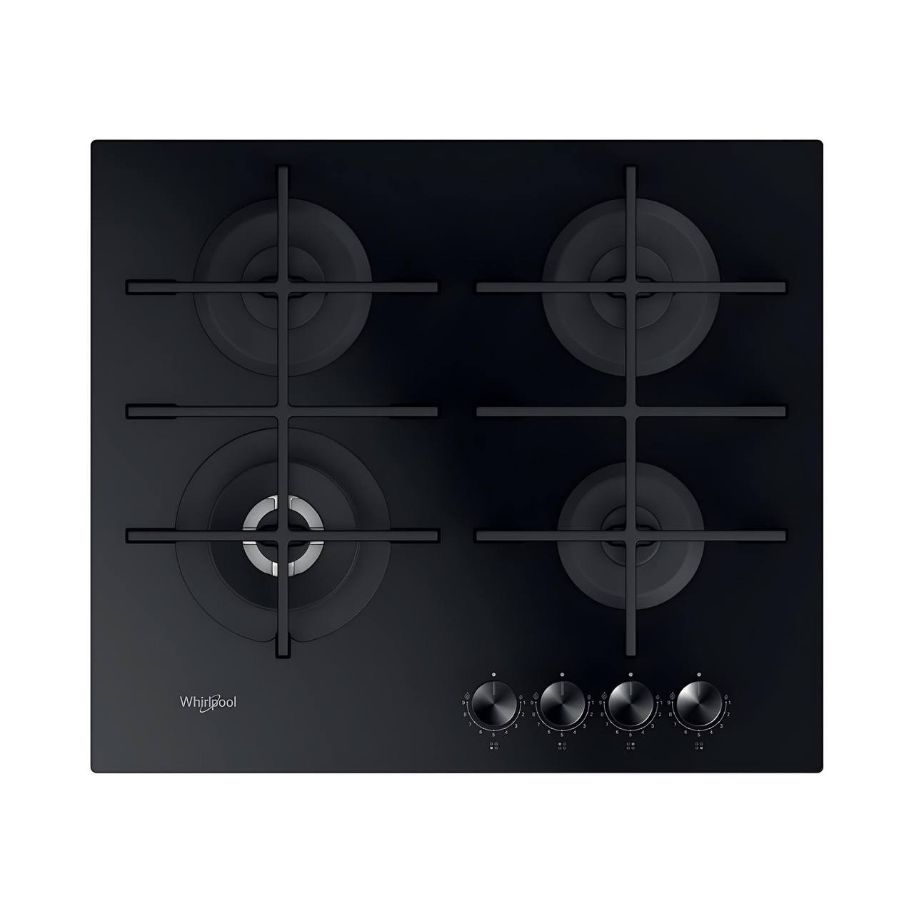 Whirlpool 60cm Built in 4 Burner Gas Hob  - GOWL958NB W Collection, Black