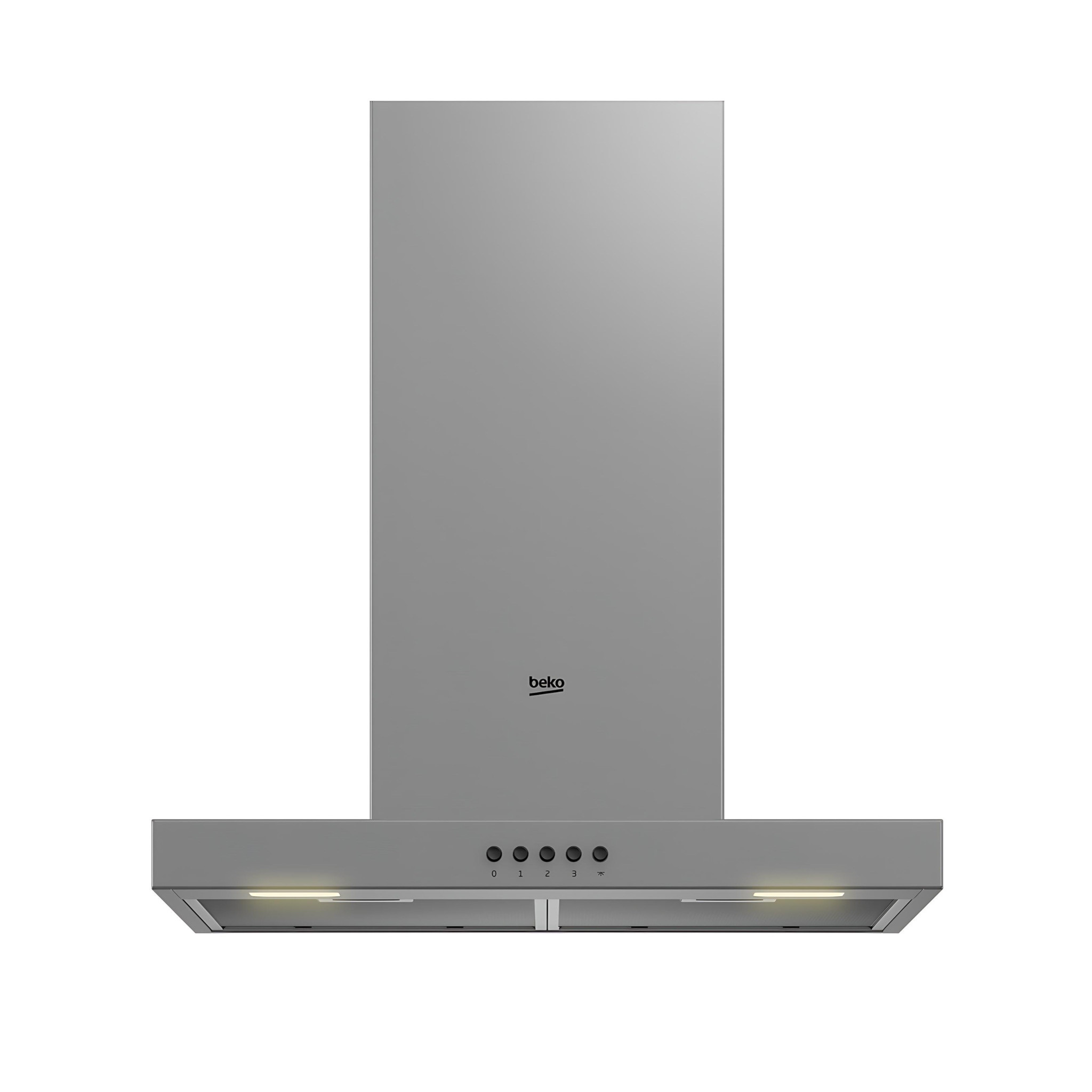 Beko 60cm Wall Mount Heat Extractor | Hood - BHCB61622BXH