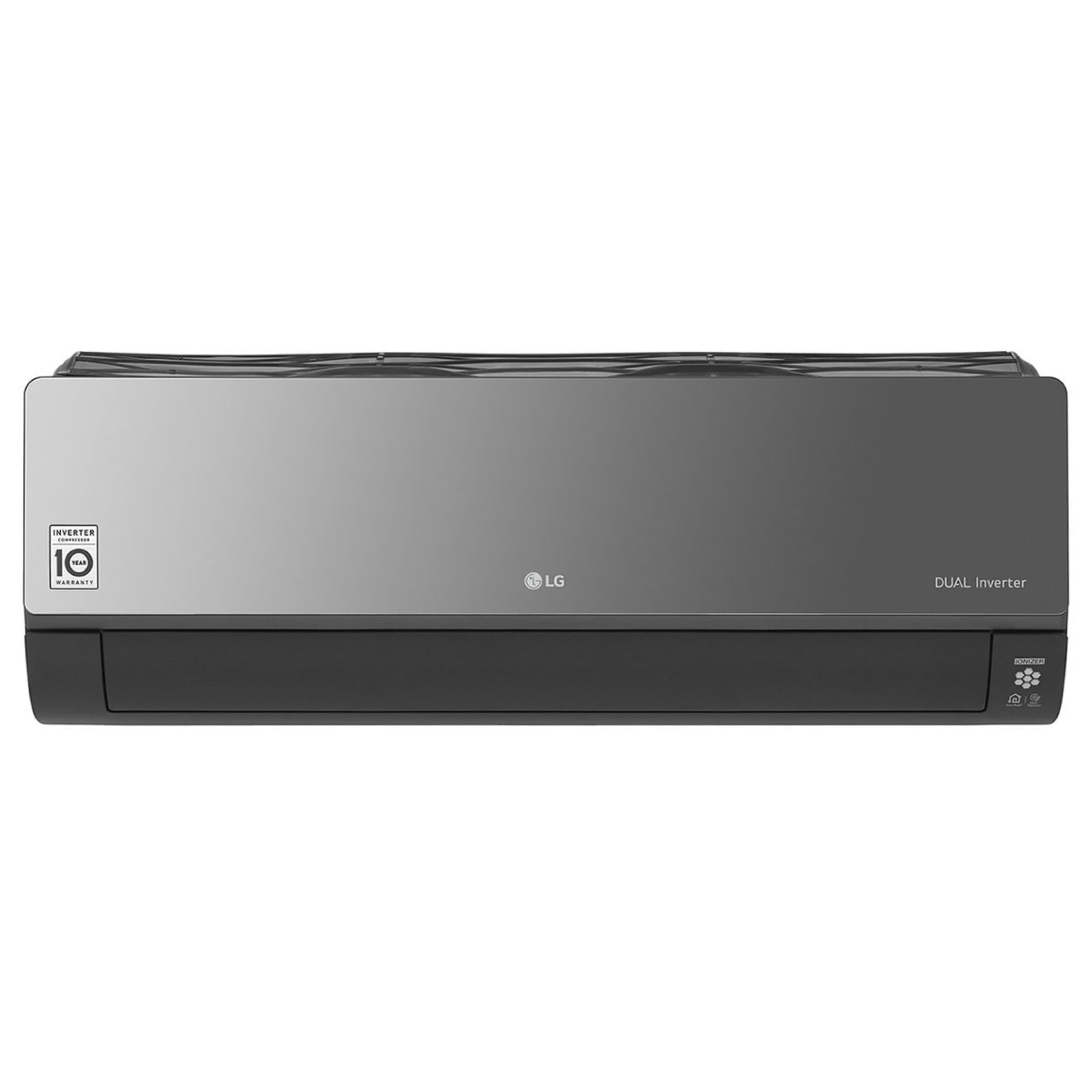 LG ArtCool 2.5HP 24k BTU Premium Black Dual Inverter Wifi Air Conditioner | Ionizer | S4-Q24K2RTD AC