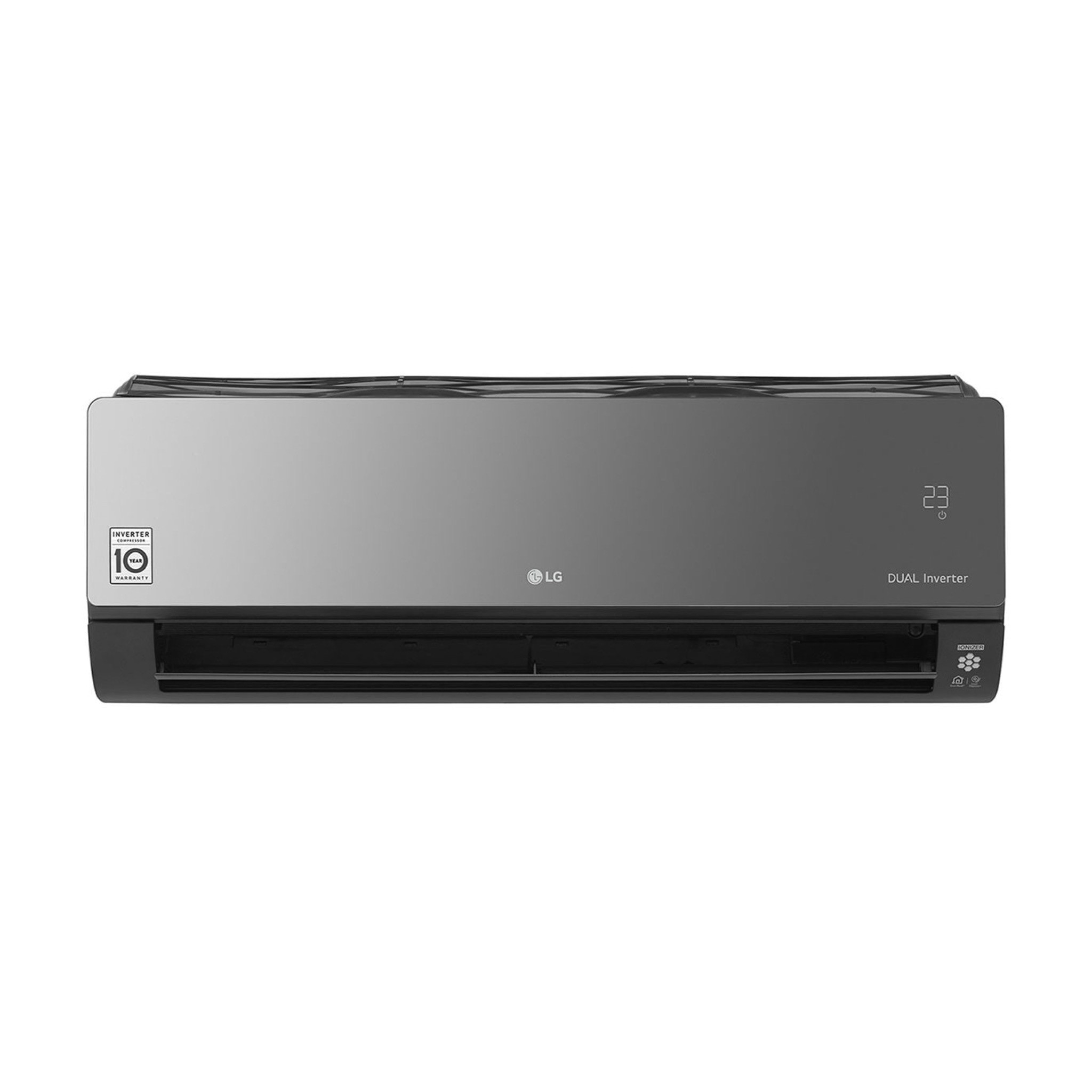 LG ArtCool 1.5HP 12K BTU Premium Black Dual Inverter Wifi Air Conditioner | Ionizer S4-Q12JARTB AC