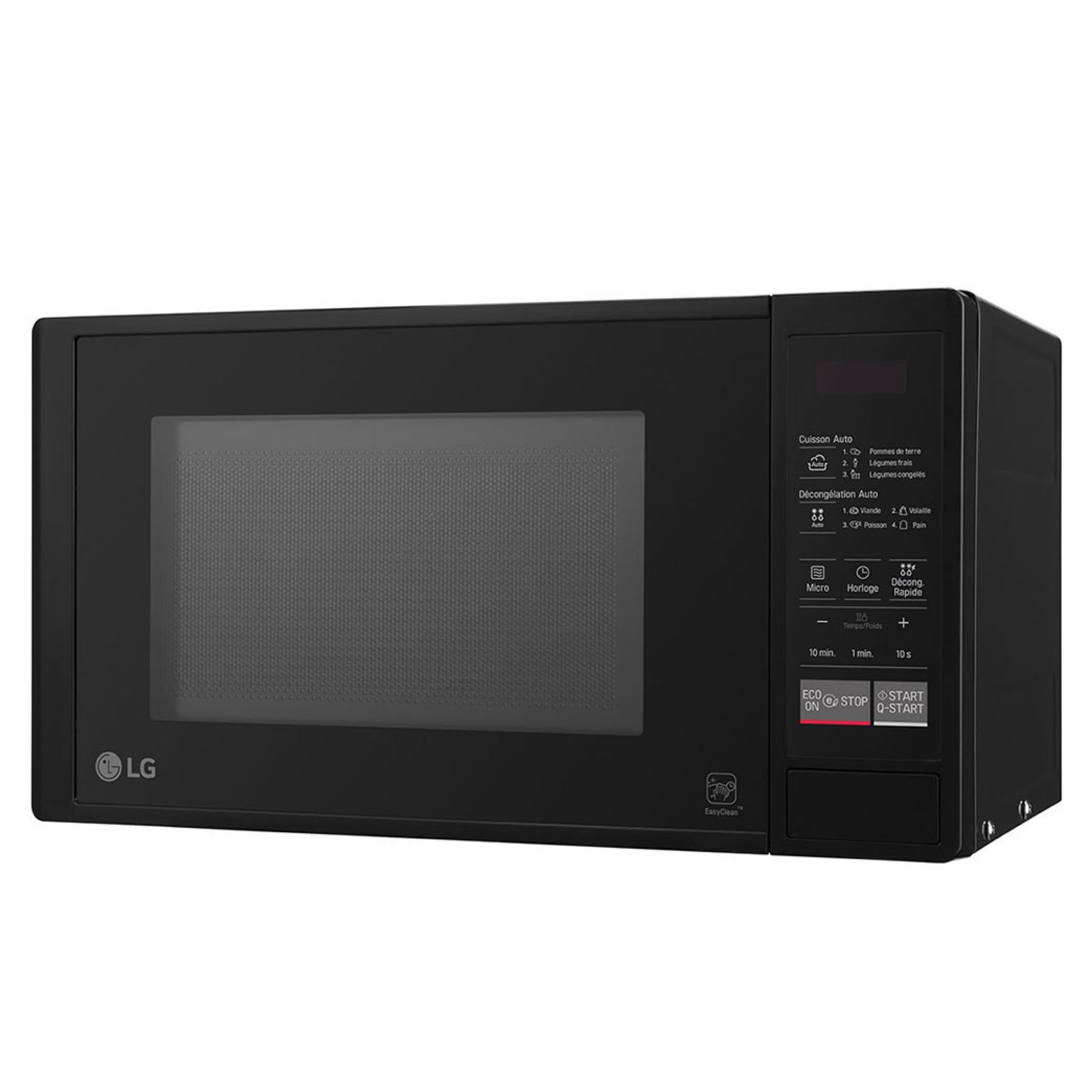 LG 20L microwave Oven - EasyClean, rounded corners, black | MS2042DB