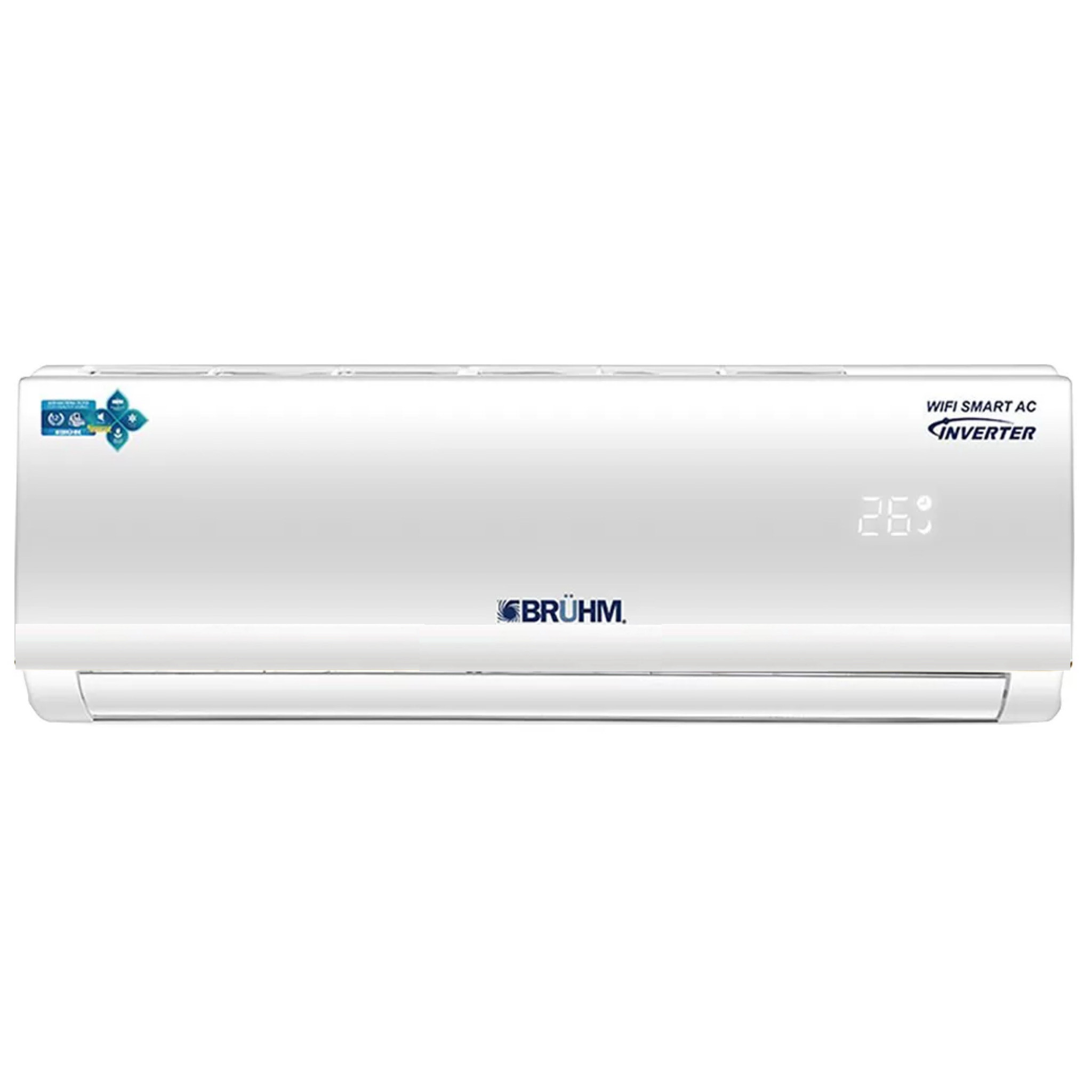 BRUHM 2.5HP INVERTER SPLIT AIR CONDITIONER - BAS-24ICXW - INVERTER AC