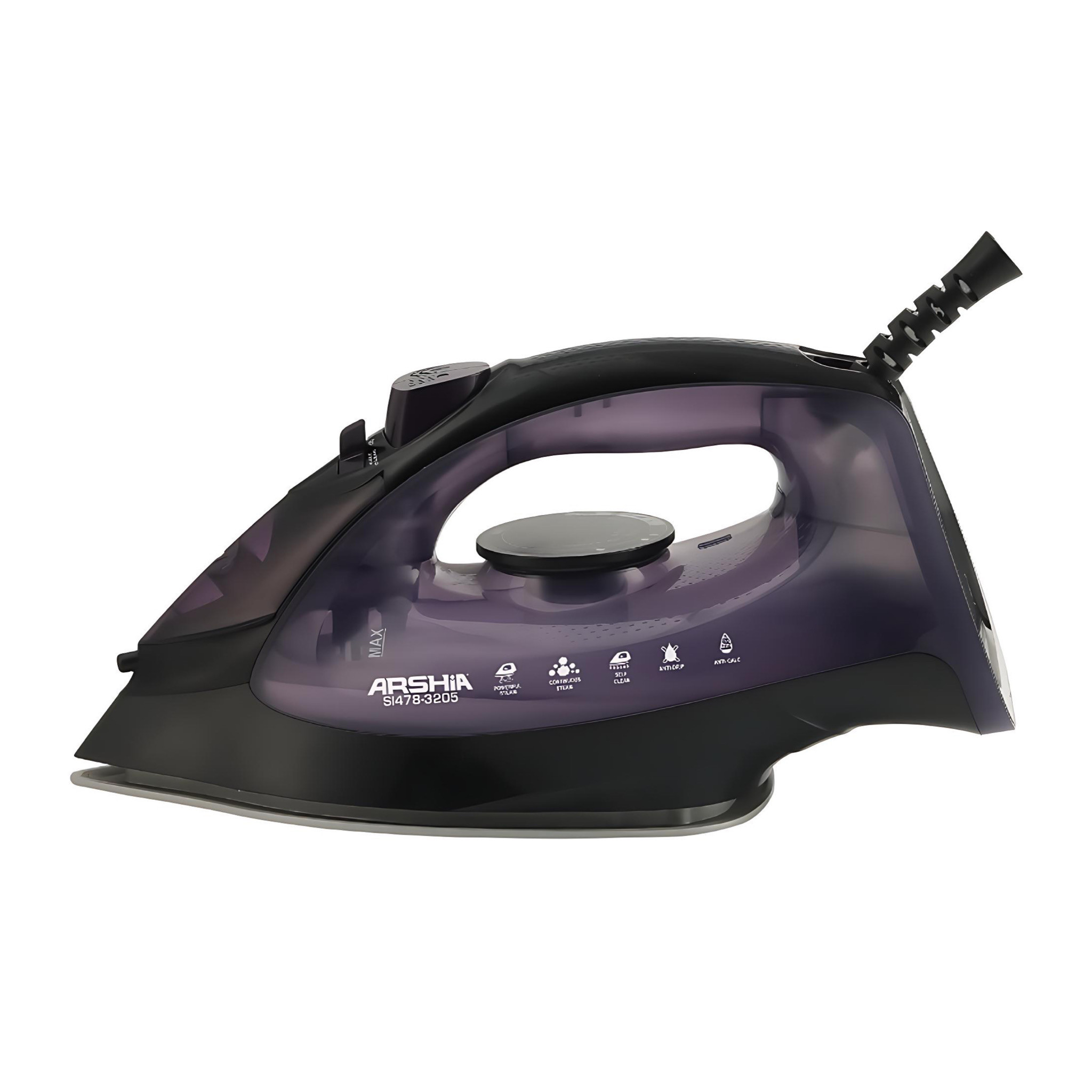 Arshia Steam Iron | Dark Purple | SI478-3205