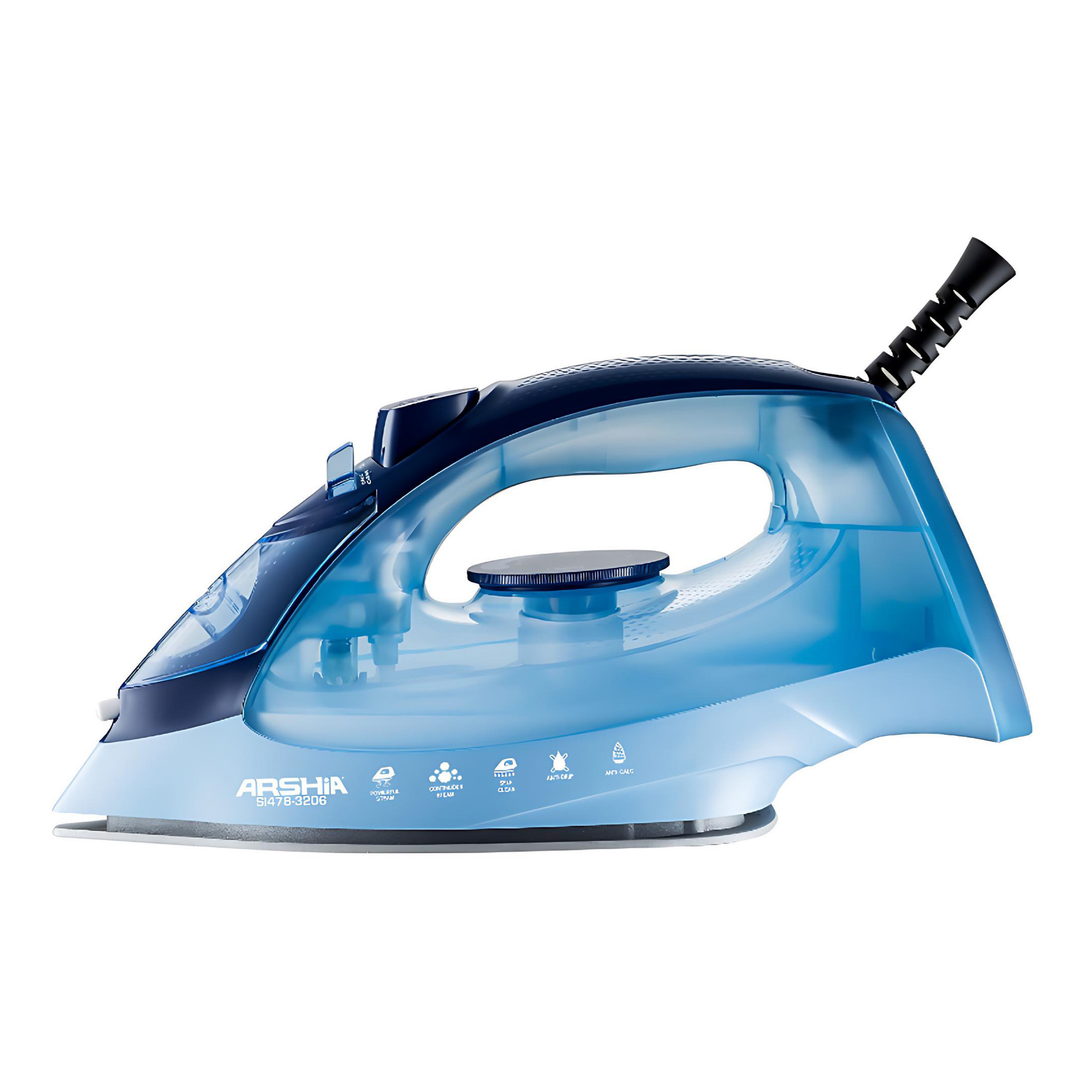 Arshia Steam Iron | Aqua Blue | SI478-3206