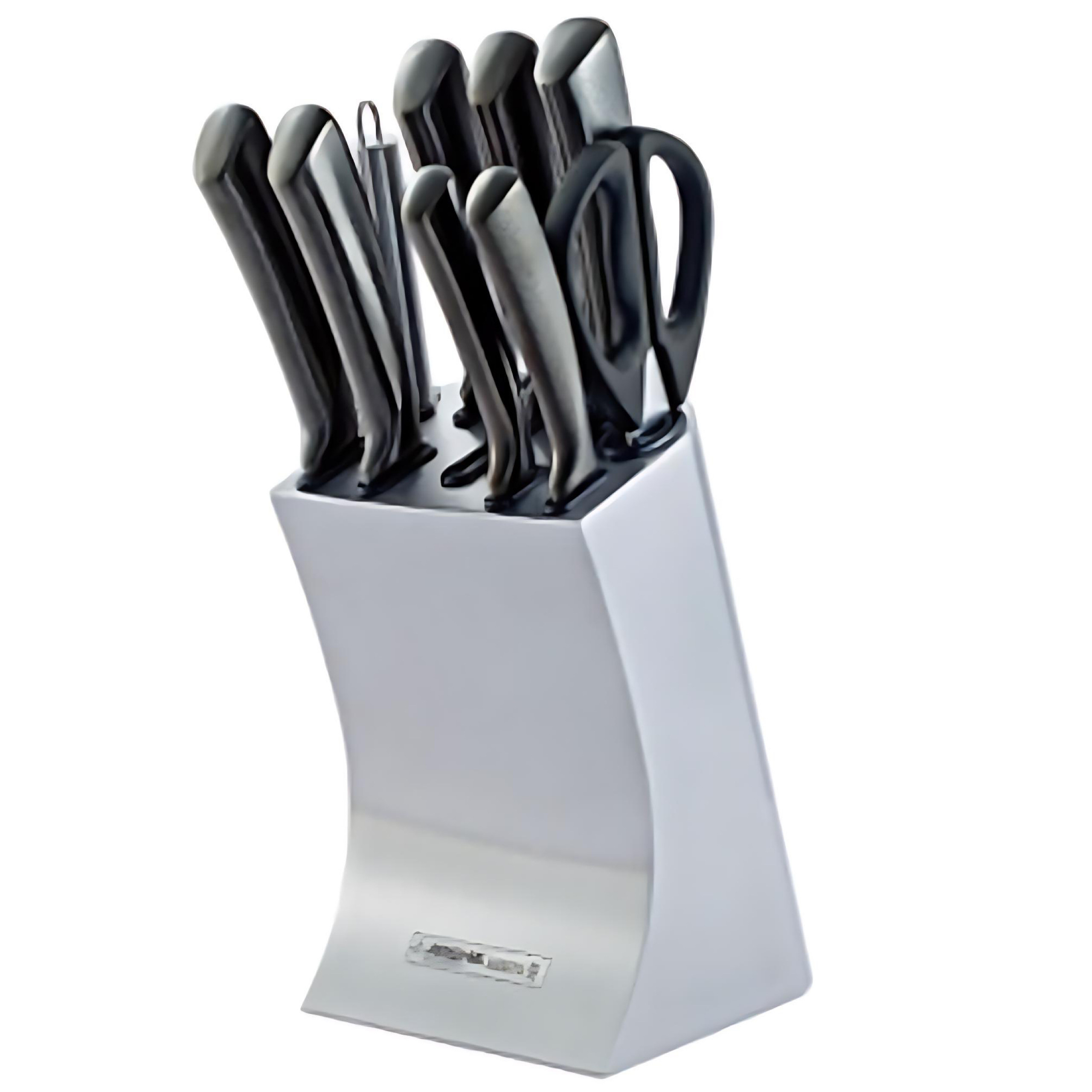 Arshia 10pcs Titanium Steel Block Knife Set | K135-3003