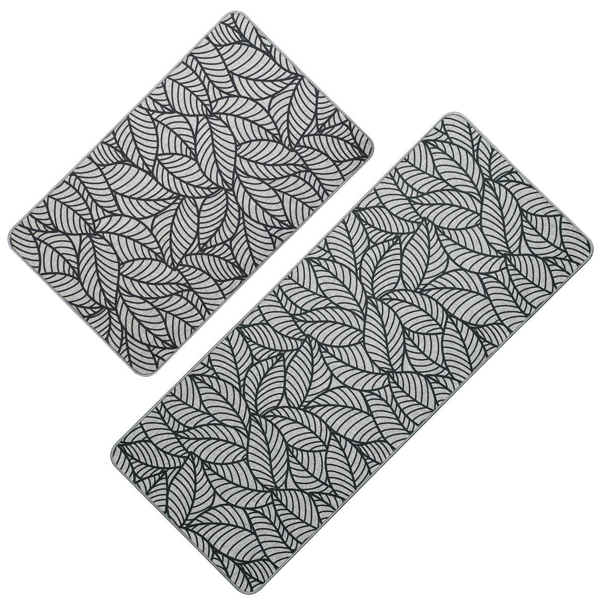 2-pcs Heavy duty non slip Kitchen Mat