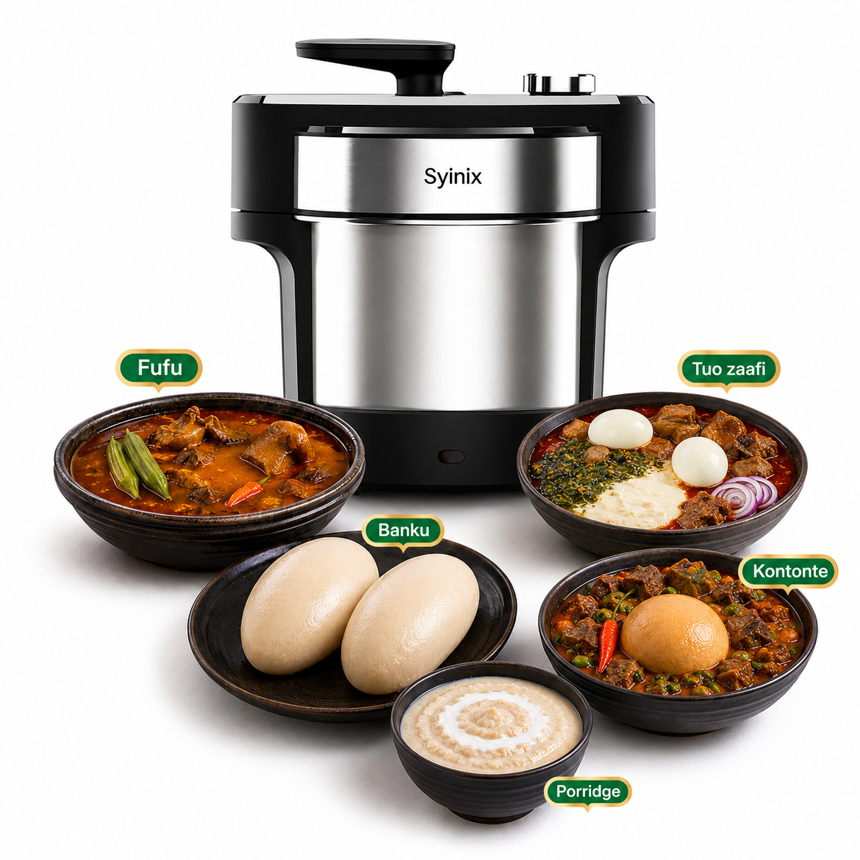 Syinix  Swallow Maker Pro | Fully Automatic | Syinix Fufu Maker Pro